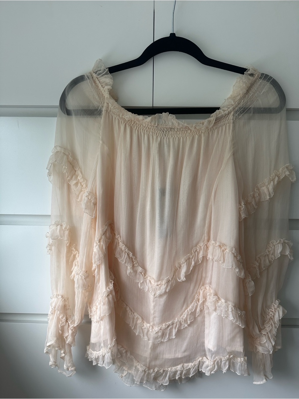 Love sam Blush Sadie silk off shoulder - Picture 5 of 5